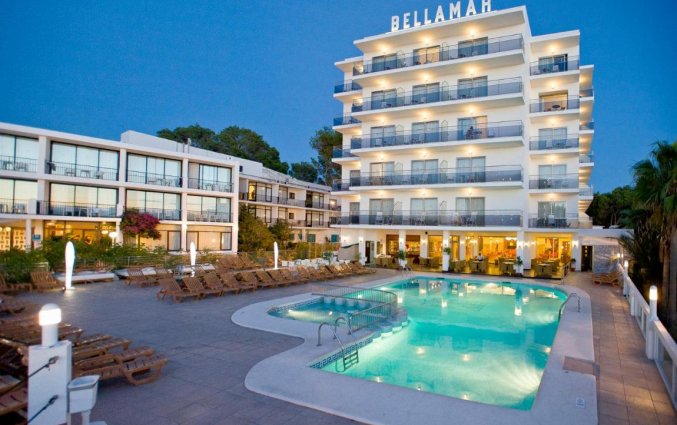 Lobby en receptie van Hotel Bellamar Ibiza